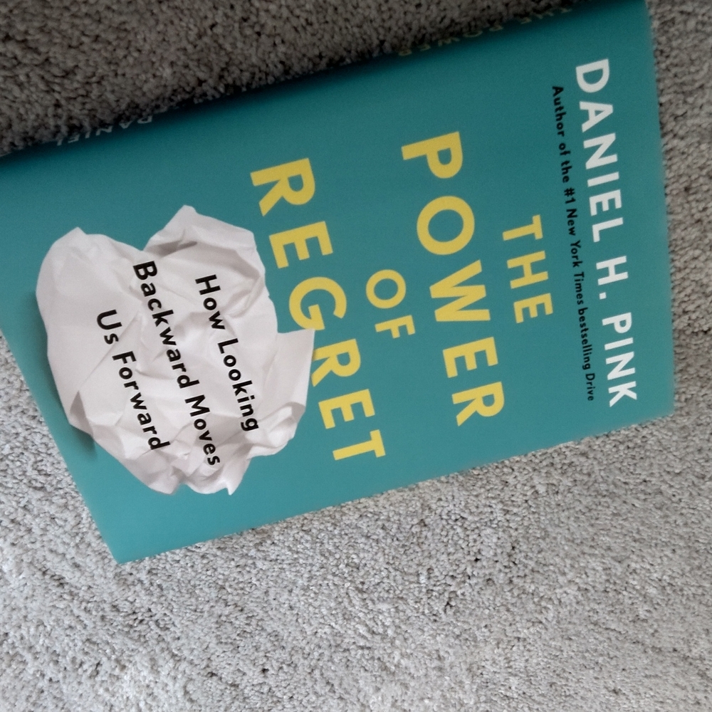Hardcover book the power of regret